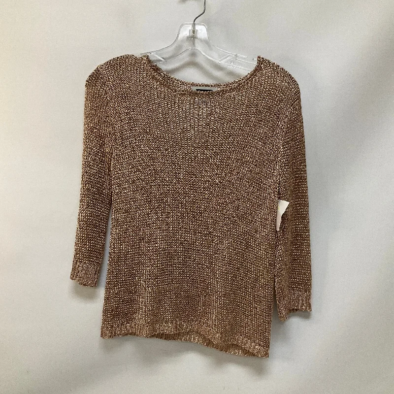 Top 3/4 Sleeve By Cmc In Rose Gold, Size: M