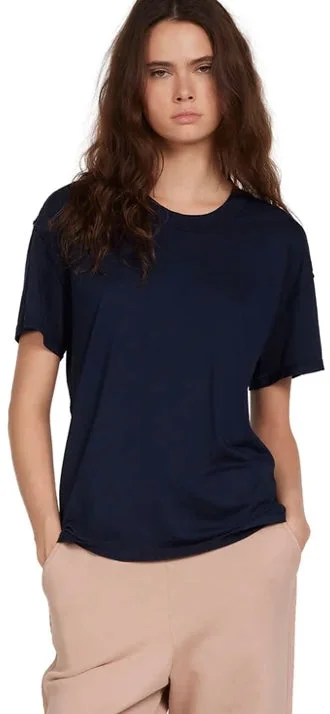 LES TIEN-Isla Inside Out Tee Navy