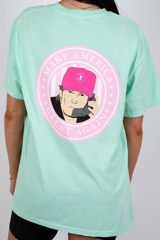 MAGA Girl Comfort Colors Tee (Green)