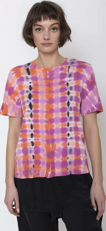 RAQUEL ALLEGRA- Boy Tee Fuschia/Orange