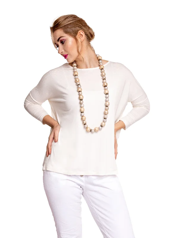 Asteria Top in Cream