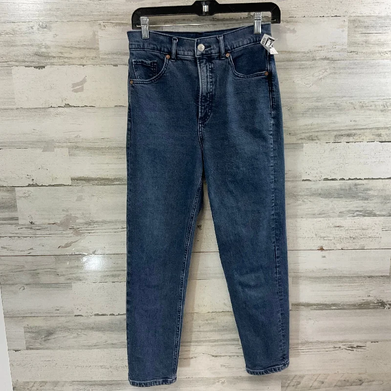 Jeans Skinny By Express In Blue Denim, Size: 2