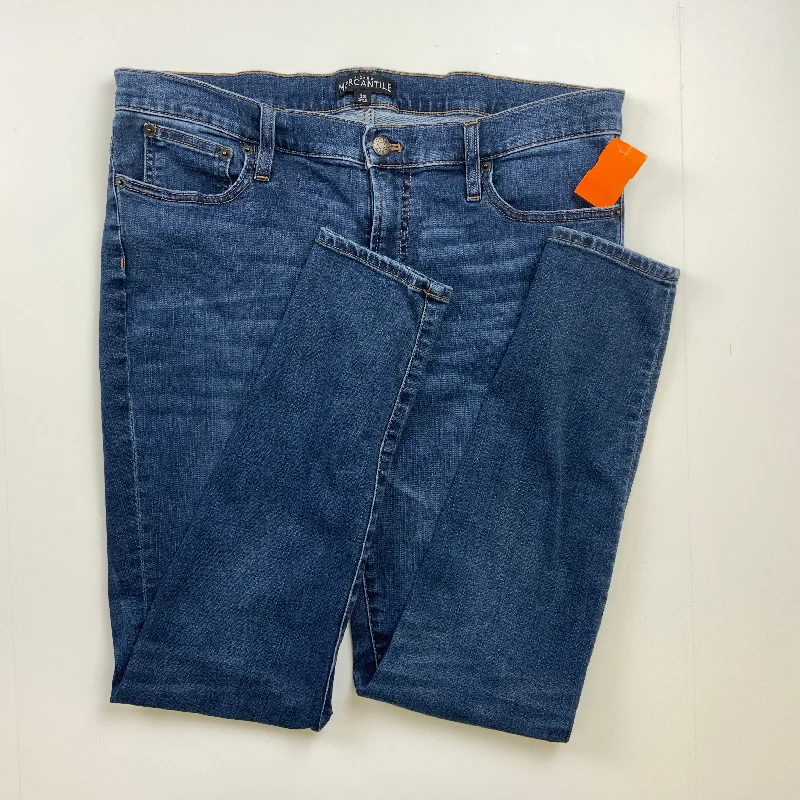 Jeans Skinny By J Crew In Denim, Size: 14