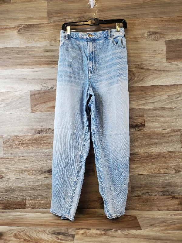 Jeans Straight By American Eagle In Blue Denim, Size: 20