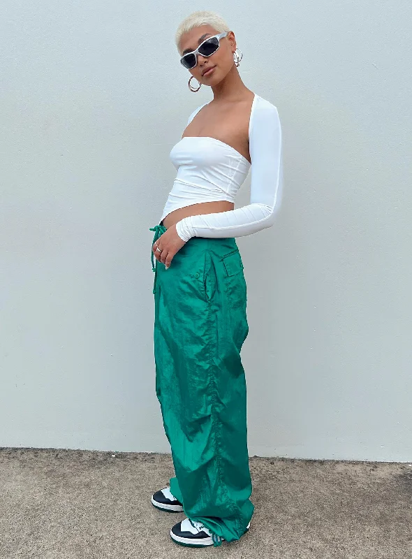 Motel Chute Trousers Teal