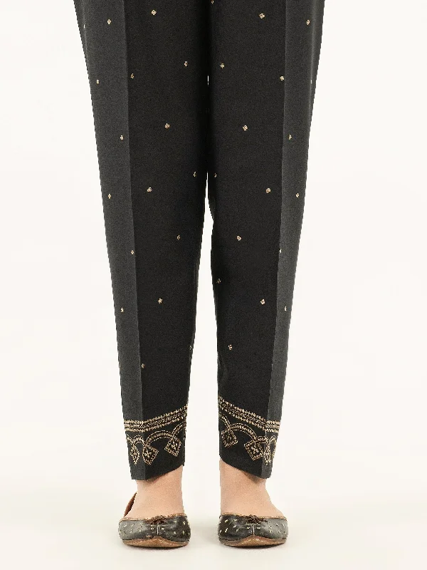 Embroidered Winter Cotton Trousers