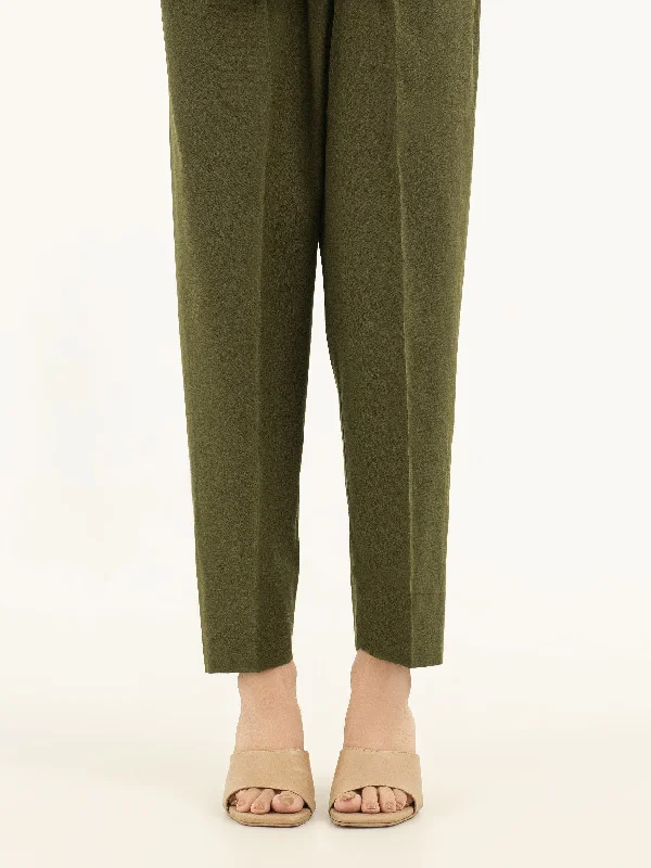 Dyed Khaddar Trousers