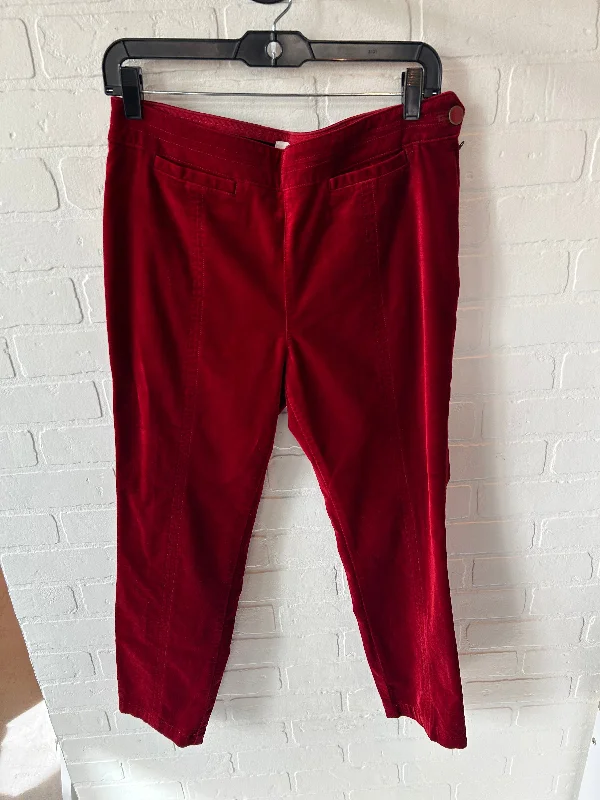 Pants Other By Anthropologie In Red, Size: 8