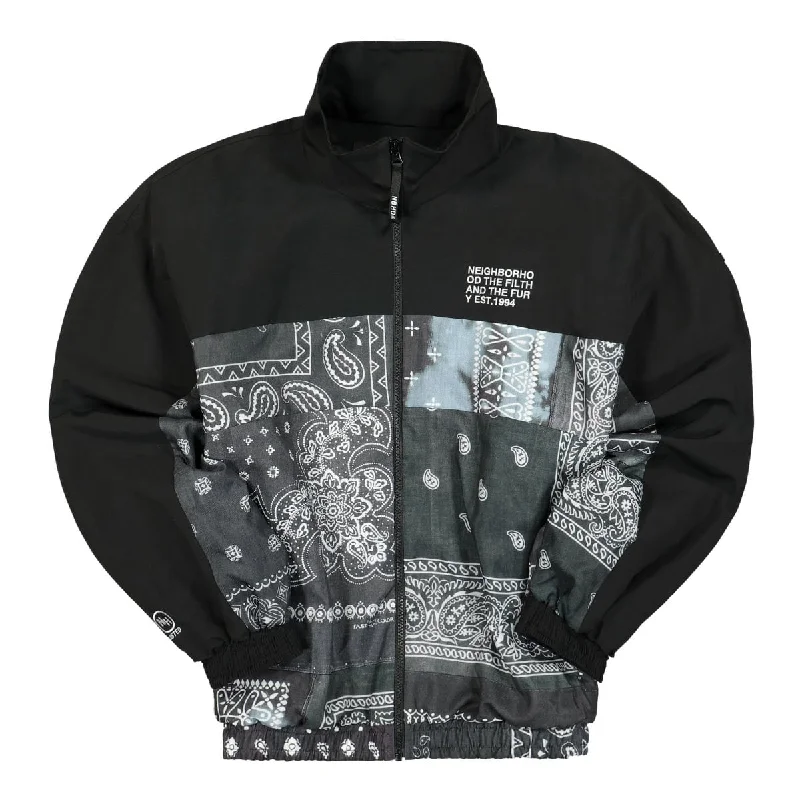 Bandana Chopped Track Jacket