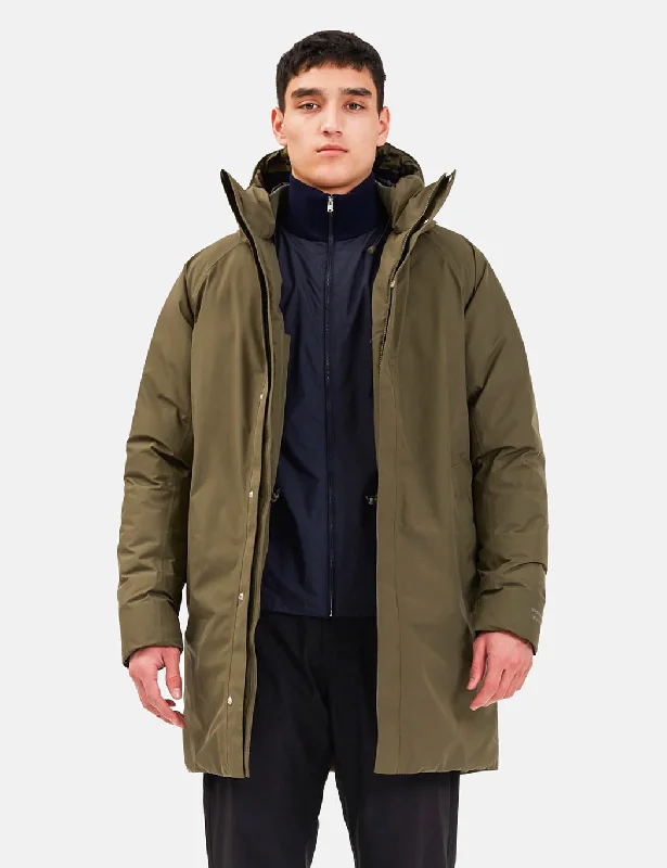 Norse Projects Rokkvi 5.0 Gore Tex Parka - Shale Stone