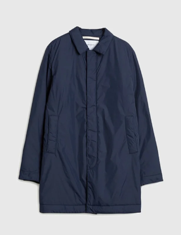 Norse Projects Thor Padded Coat - Navy