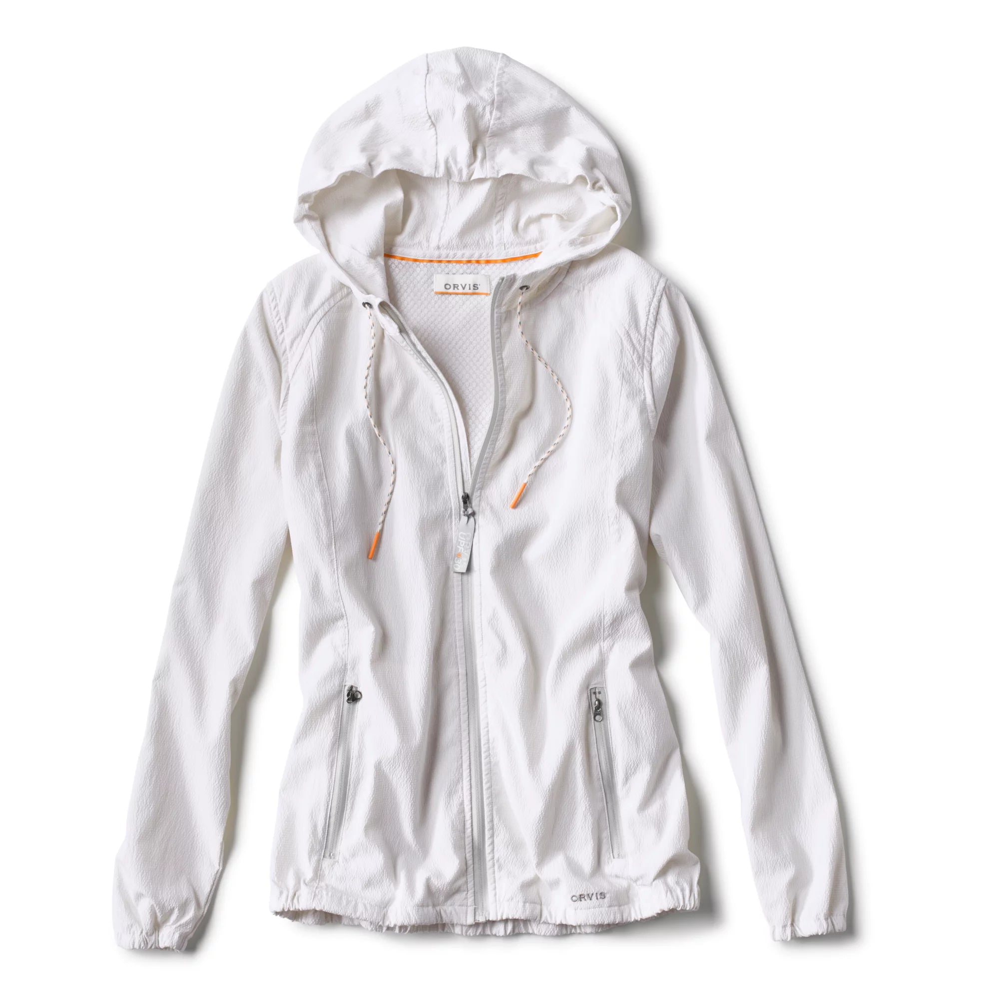 Orvis Women's Open Air Caster Hooded Zip-Up Jacket - White