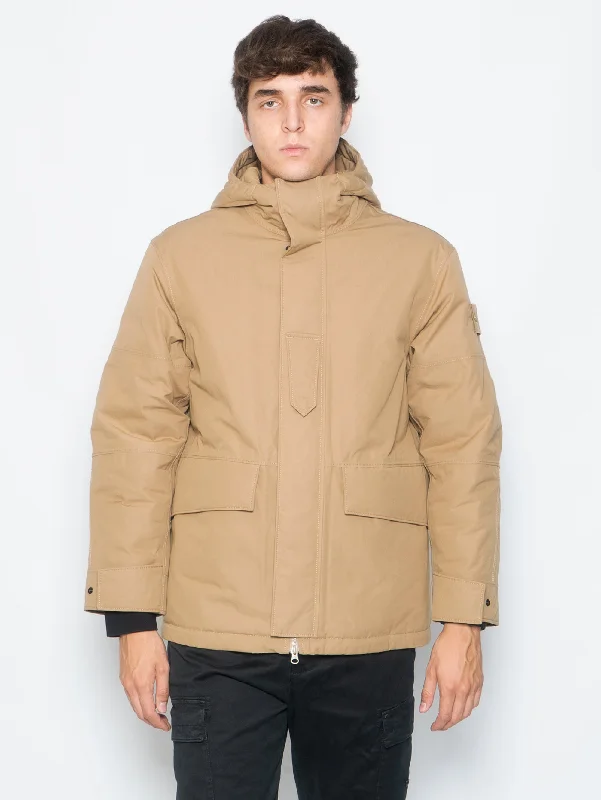 Parka con Cappuccio Ghost Piece Beige