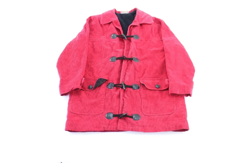 Women's Jantzen Classics Red Corduroy Coat