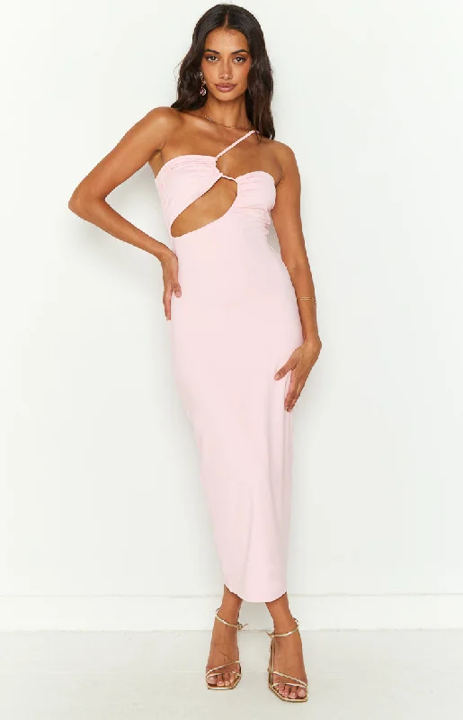 Koopyr Pink Midi Dress