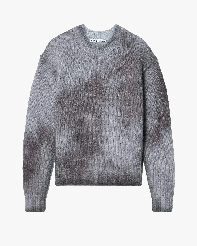 Sprayed Knit Sweater