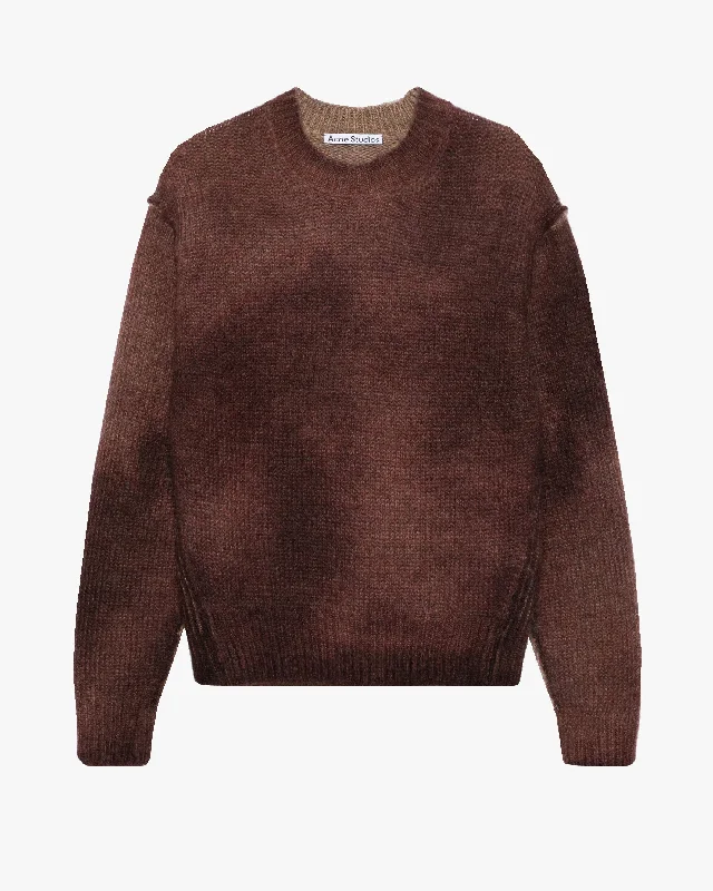 Sprayed Knit Sweater